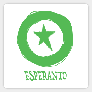 Esperanto Verda Stelo Sticker